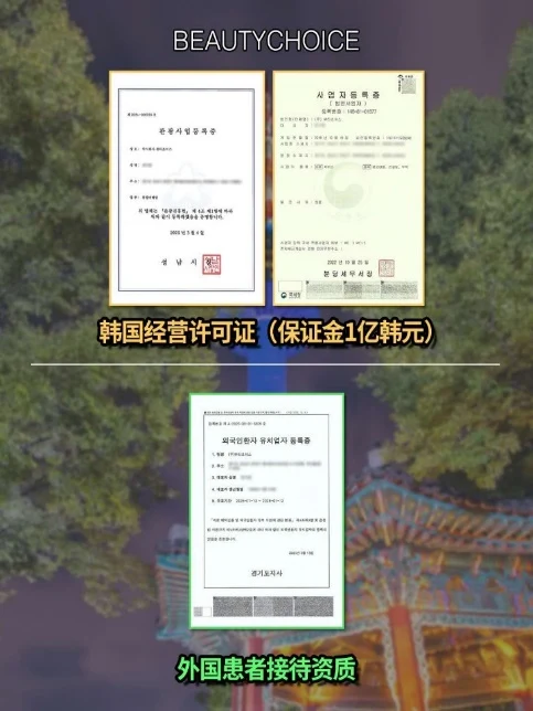 관광사업등록증·사업자등록증·외국인환자 유치업자 등록증